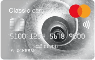 MasterCard Classic credit card
